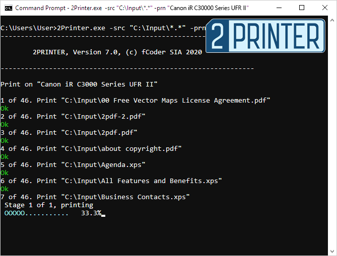 fCoder 2Printer 7.0 – a Line Alternative to Print Conductor