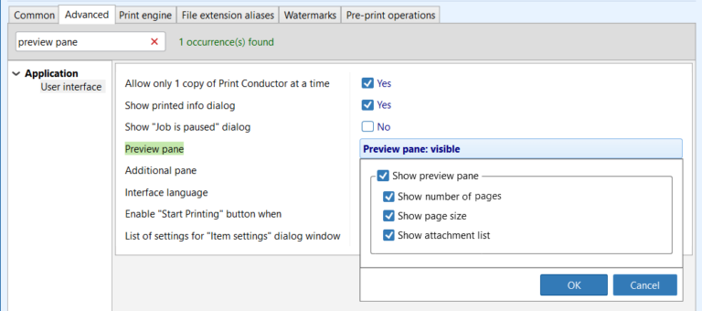 Document Printing Settings | Batch Printing with Print Conductor
