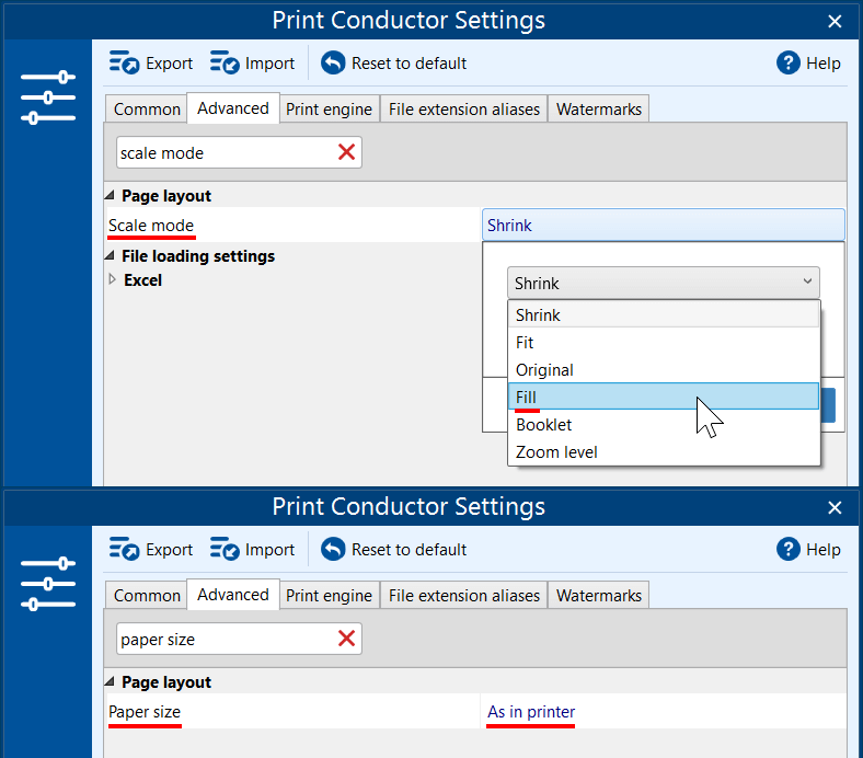 Create borderless prints