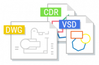 DWG, CDR, VSD icon