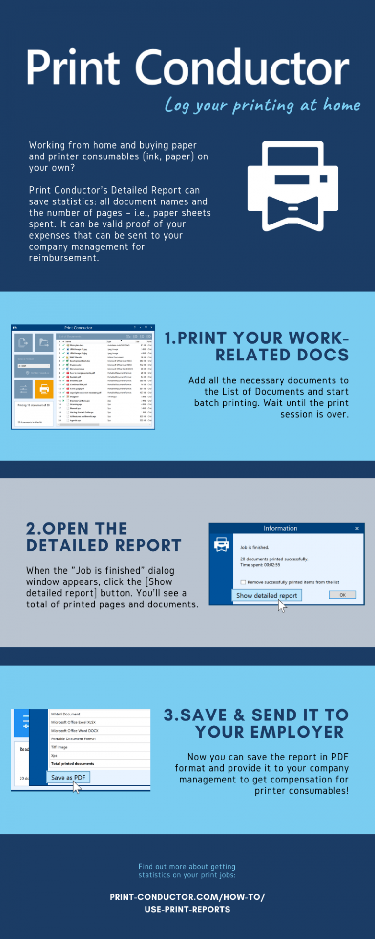 print conductor saving document list print conductor saving document list
