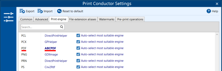 Page Printing Settings | Batch Printing with Print Conductor