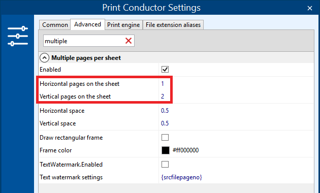 how to print 2 pages per sheet like a book