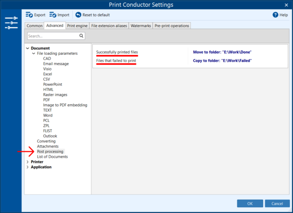 Document Printing Settings | Batch Printing with Print Conductor