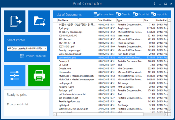 Print Conductor 5.0 Screenshot