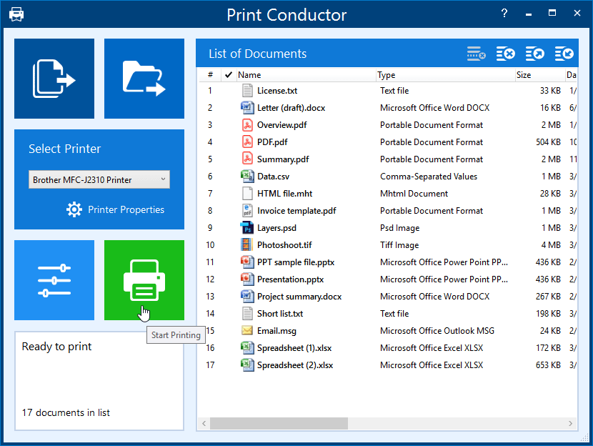 Print as pdf shop software