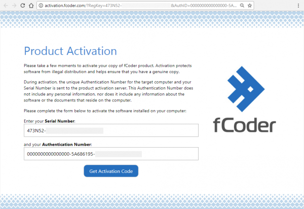 Print Conductor Activation via fCoder website