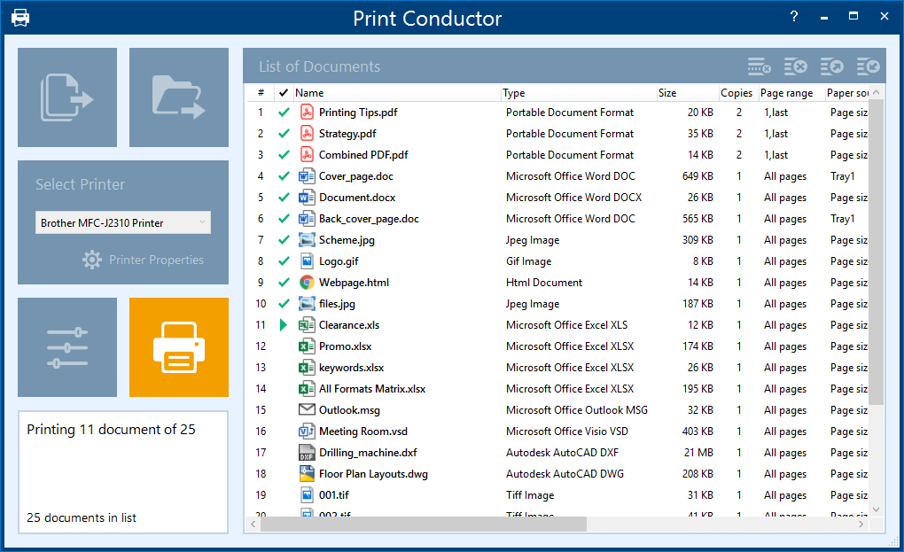 Splitting Multipage PDF by Page Ranges - FolderMill