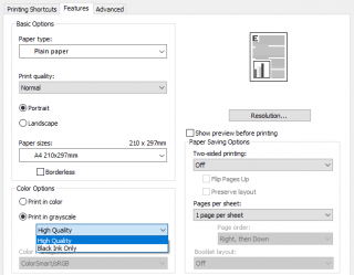 print conductor does not remember settings print conductor does not remember settings