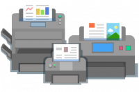 Types of printers icon