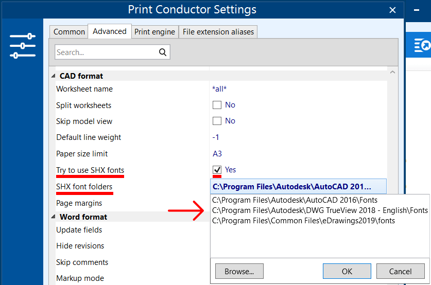 Printing AutCAD drawings in bulk with SHX fonts